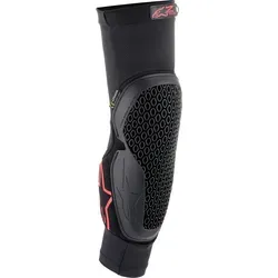 Alpinestars Bionic Flex Ellenbogenprotektor Level 1 - Schwarz/Rot - L/XL - Protektoren mit Nucleon Flex Technology für optimalen Schutz und Bewegungsfreiheit. Ergonomisches Design, atmungsaktives Stretch-Netz und rutschfeste Silikonsäume bieten höchsten Komfort.