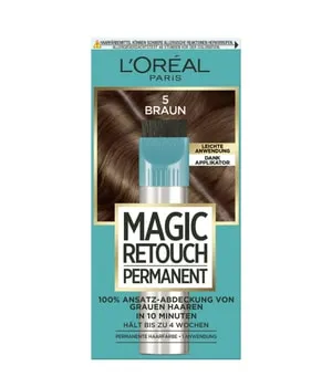 L'Oréal Paris Magic Retouch Permanent Ansatz-Abdeckung Nr. 5 Braun Haarfarbe 1 Stk Nr. 5 - Braun