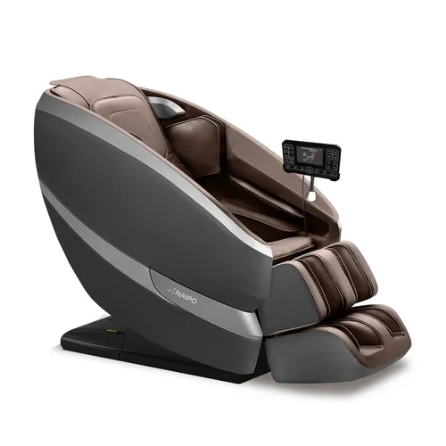 Aspria Massagesessel P50 - Wärme- & Massagegeräte, bietet 12 automatische Programme und Wärmetherapie für eine tief entspannende Ganzkörpermassage, ideal für Zuhause und professionelle Anwendungen.