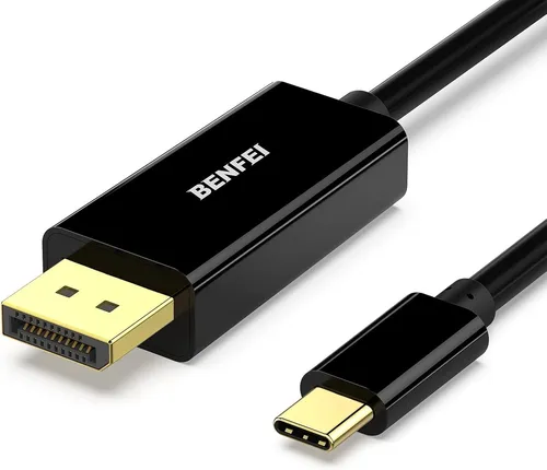 BENFEI USB C auf DisplayPort Kabel 1,8m(4K@60Hz, 2k@144Hz), USB Typ C