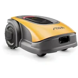STIGA A 300 - Autonomer Mähroboter - Gelb - Rasenmäher für 450 m², mit GPS für autonomes Mähen, einfache Installation ohne Kabel und personalisierte Schnittmuster, steuerbar über die STIGA.GO App.