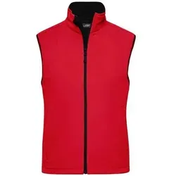 Ladies' Softshell Vest Trendige Weste aus Softshell rot, Gr. XXL