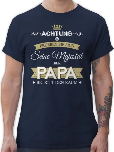 Shirtracer T-Shirt Seine Majestät der Papa Papa