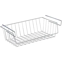 Wenko Regaleinhängekorb in Chrom - (B)44 x (H)15 x (T)27 cm