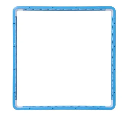 HENDI Spülkorb, Aufsatz für Geschirrspülkorbb, Spülmaschinenkorb, Gläserkorb, für Gläser und Tassen, 1 Abteil, Polypropylen, 500x500x(H)45mm, blau