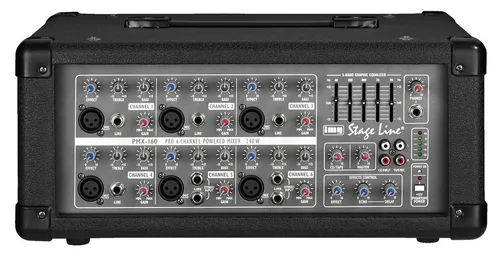 Monacor PMX 160 - Powered Mixer