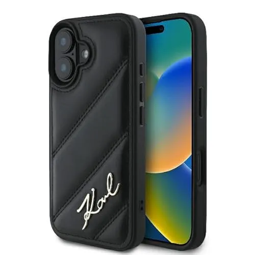 CG MOBILE Karl Lagerfeld KLHCP16SPQDSMGK Hülle für iPhone 16 6.1