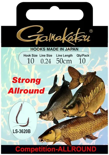 Gamakatsu Booklet Allround Strong Gr.12 - 0,22mm