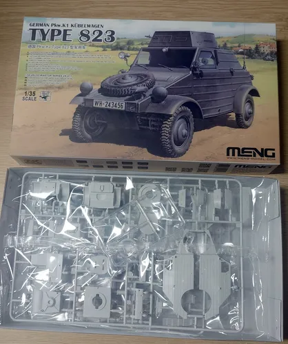 Meng Models TS-017 1/35 A7C, Krupp - Modellbau - Detaillierter 1:35 Kunststoffmodellbausatz eines Panzerfahrzeugs, ideal für Modellbau-Enthusiasten ab 8 Jahren. Achtung: Kein Spielzeug, scharfe und kleine Teile!