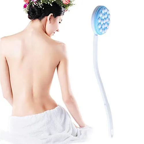 Eincremehilfe, Eincremehilfe Rücken, Rücken Eincremer, Applikator mit Massagekopf für Rücken Eincreamer, selbst eincremen, Massage, Creamer Lotion, Rücken 45cm