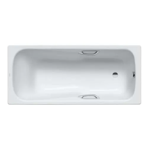 Kaldewei Saniform Plus Rechteck-Badewanne 1700 x 750 mm - Einsitzige Badewanne mit optionaler Griffbohrung, ideal für entspannende Bademomente. Wählen Sie zusätzlich den Kaldewei Perl-Effekt oder die Antislip-Beschichtung für mehr Komfort und Sicherheit.