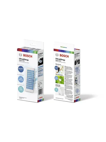Bosch UltraAllergy Hygiene-Filter BBZ154UF - Ersatzfilter für Zentralstaubsauger mit 99,99% Bakterienfilterung, ideal für Allergiker und sorgt für saubere Luft im Raum.