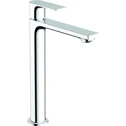 hansgrohe Rebris E Einhebel-Waschtischarmatur 240 CoolStart - Waschtischarmaturen mit Luftanreicherung für optimierte Wasserverwendung und einstellbarer Temperaturbegrenzung, ideal auch für Durchlauferhitzer.