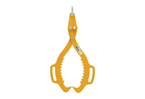 TRUTZHOLM Forstzange für Baumstämme - Hebezange mit 2 Klemmdornen - Forstwirtschaftliche Haken & Zangen, ideal zum sicheren Heben und Verladen von schweren Baumstämmen mit hoher Zugkraft und langlebiger Stahlkonstruktion.