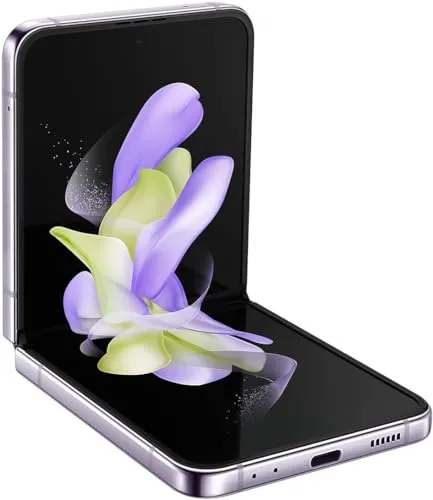Samsung Galaxy Z Flip4 Dual Sim 8+128GB - Bora Purple - Handy ohne Vertrag mit beeindruckender FlexCam für kreative Selfies und einem kompakten, faltbaren Design. Genießen Sie die brillante Bildqualität auf dem Dynamic AMOLED-Display und bleiben Sie dank des praktischen Frontdisplays immer informiert.
