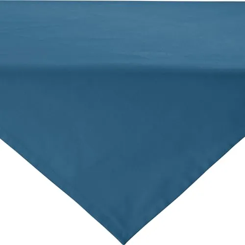 REDBEST Mitteldecke Tulsa Baumwolle blau Größe 80x80 cm