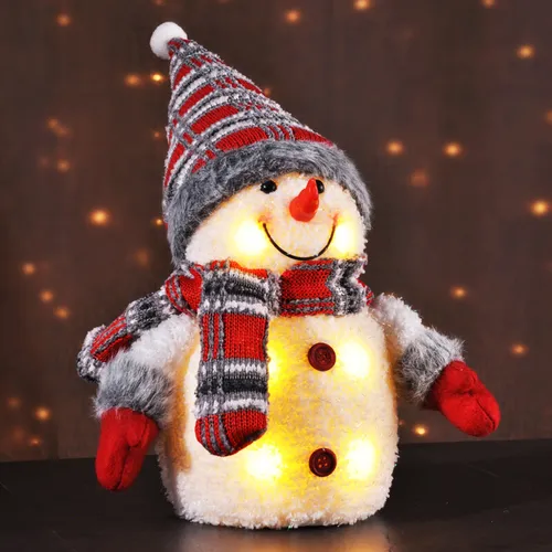 LED Schneemann 26 cm (76180) Weihnachtsdeko