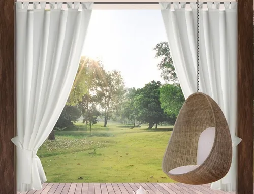 Vorhänge & Gardinen Weiß von Eurofirany