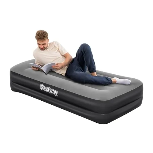 Bestway 67401-5 Einzelmatratze mit integrierter Pumpe