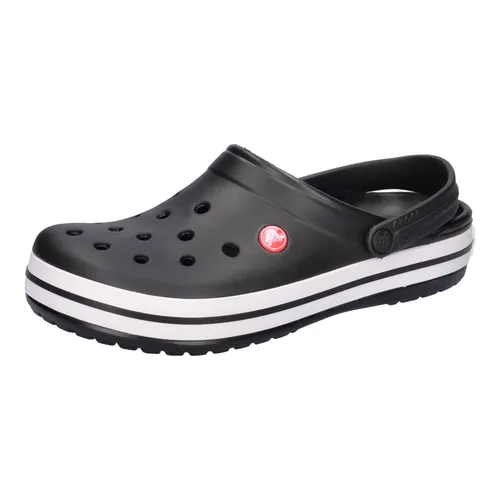 Crocs Unisex Adult Crocband Clog - Schwarz, Größe 38/39 EU, wassertauglich und leicht, ideal für Urlaub und Freizeit