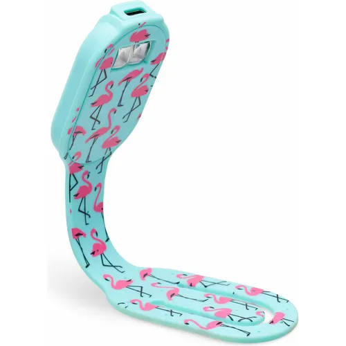 Flexilight RC (Flamingo) - Wiederaufladbares Leselicht - 2-in-1 Leselampe und Lesezeichen, perfekt für Bücherliebhaber und ideal für gemütliche Lesestunden. Flexibel und umweltfreundlich!