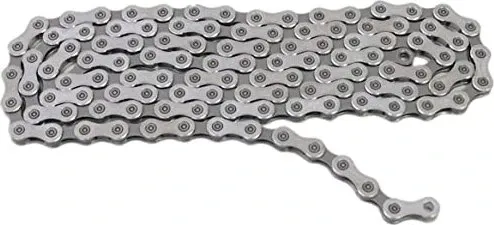 Shimano Kette ULTEGRA CN-6600 10-fach - Fahrradketten mit verbesserter Verschleißfestigkeit durch chromierte Bolzen, ideal für 3-fach Kurbeln und sorgt für geschmeidige Schaltvorgänge.