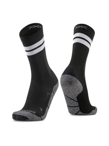 X-Socks Core Natural Graphics Crew Sportsocke Schwarz Unisex Grösse 42-44