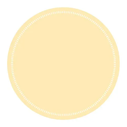 Sovie HORECA Tassen-Deckchen Basics in Creme aus Tissue 9-lagig – Ø 90 mm – 250 Stück – Einweg Tassenuntersetzer - Ideal für Gastronomie & Events