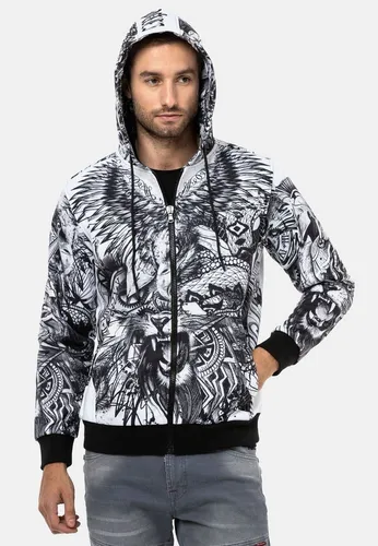 Cipo & Baxx Sweatjacke Jacken (1-tlg) mit auffälligem Print, CL559