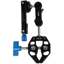 Sirui MA-GK Crap Clamp mit Magic Arm und Smartphone Halterung - Foto- & Video-Zubehör für kreative Aufnahmen, vielseitig einsetzbar mit flexibler Smartphone-Halterung und stabiler Clamp.