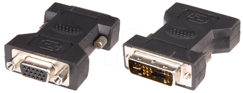 AD DVI 119 - DVI Adapter, DVI 12+5 Stecker auf VGA Buchse