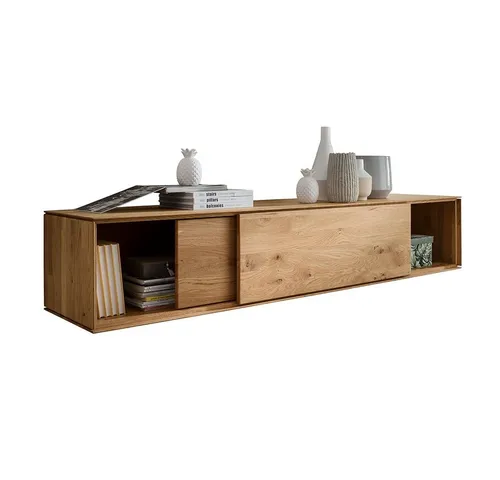 Lomadox Lowboard WYNDHAM-69, Fernsehschrank, stehend/hängend, Wildeiche massiv geölt