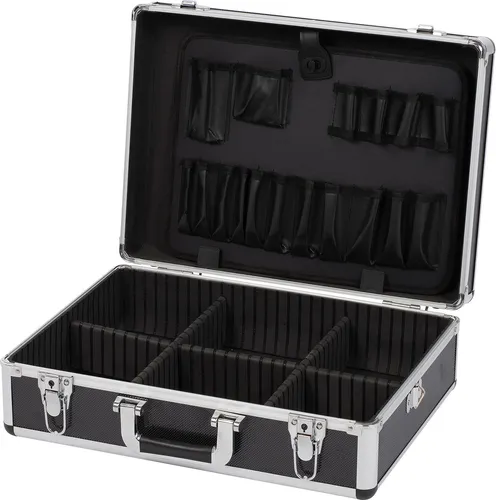 Werkzeugkoffer leer variable Einteilung + Tragegurt