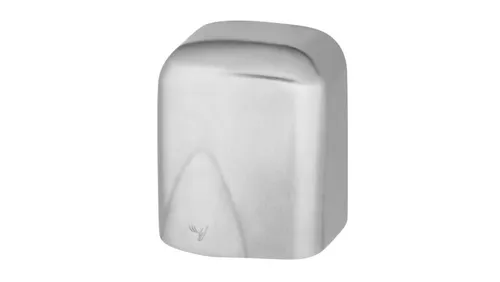 Automatischer Händetrockner Econo Edelstahl - Edelstahl Badaccessoire mit automatischem Infrarotsensor, trocknet Hände in nur 30 Sekunden und ist ideal für hygienische Anwendungen in öffentlichen Toiletten.