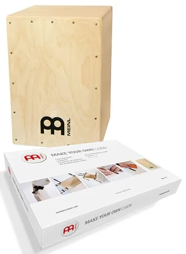 Meinl Percussion MYO-CAJ - Make your own Cajon Bausatz - Percussion Bausatz für kreative Musiker, inklusive aller Materialien und mehrsprachiger Aufbauanleitung, ideal für Jam Sessions und Auftritte.