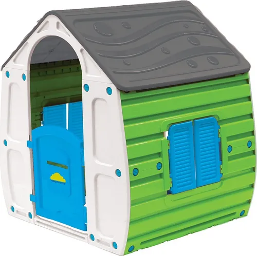 Paradiso Toys Speelhuis Sommer 102 x 90 cm grün graublau von Paradiso Toys