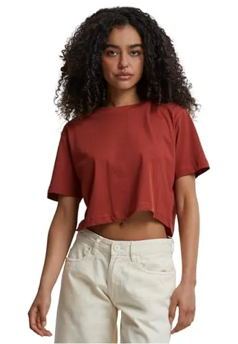 Urban Classics TB1555 Damen Oversized Loose Fit Tee, Rusty, M