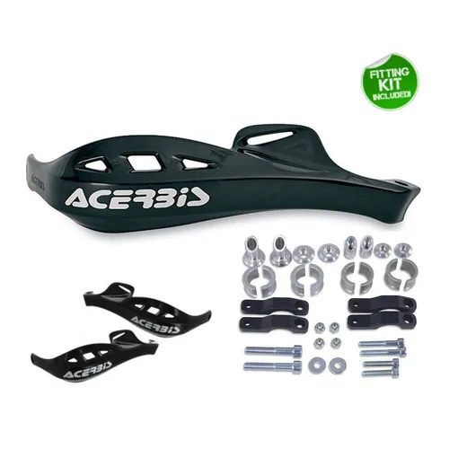 Acerbis Handprotektoren Rally Profile schwarz - Offroad Handprotektoren aus robustem Kunststoff, ideal für Motocross und Enduro, bieten optimalen Schutz und Komfort bei jedem Abenteuer.