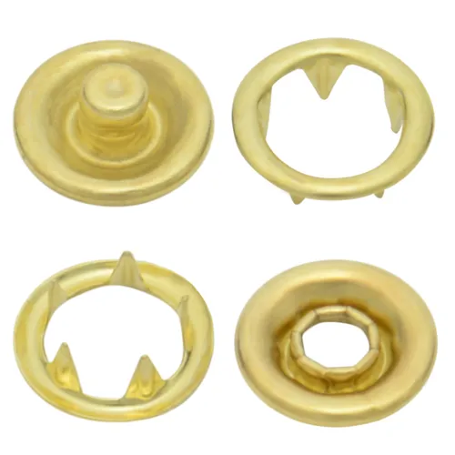 Rostfreie Druckknöpfe für Jersey o.ä. - nickelfreie Snaps Buttons Metallknöpfe