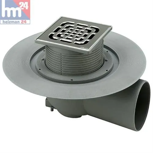 Produktbild Viega Advantix Bodenablauf 557188 DN 50, Kunststoff grau