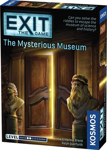 Thames & Kosmos - EXIT: The Mysterious Museum - Level: 2/5 - Unique Escape Room Game - 1-4 Players - Puzzle Solving Strategy Board Games for Adults & Kids, Ages 10+ - 694227