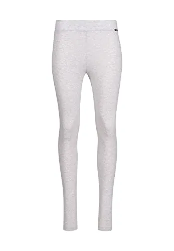 Skiny Damen Night in Mix & Match Pyjamaunterteil, quietgrey Melange, 40 - Schlafanzughosen für Damen, bequeme Leggings mit körpernaher Passform und breitem, überzogenem Bund für höchsten Komfort, ideal für entspannte Nächte.