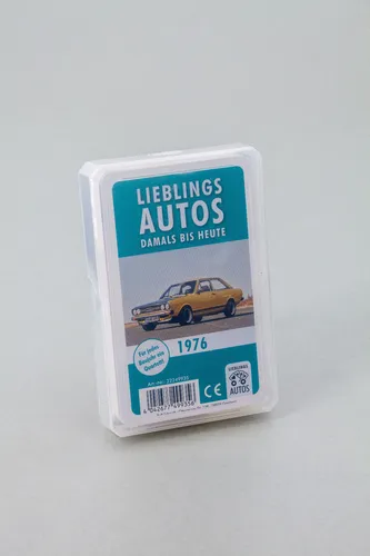 Auto Quartett 1976 Baujahr Geburtsjahr 49. Geburtstag Geschenk Spielkarten Neu