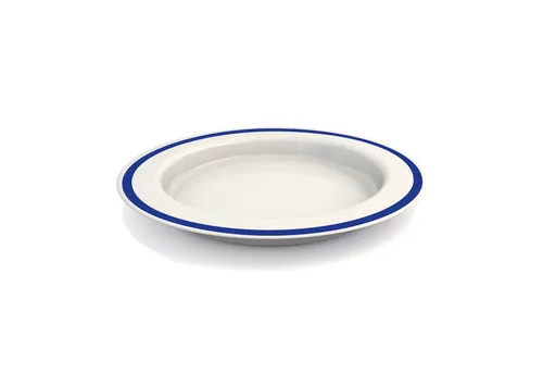 Ornamin Speiseteller ORNAMIN mit Kipp-Trick in blau von Ornamin