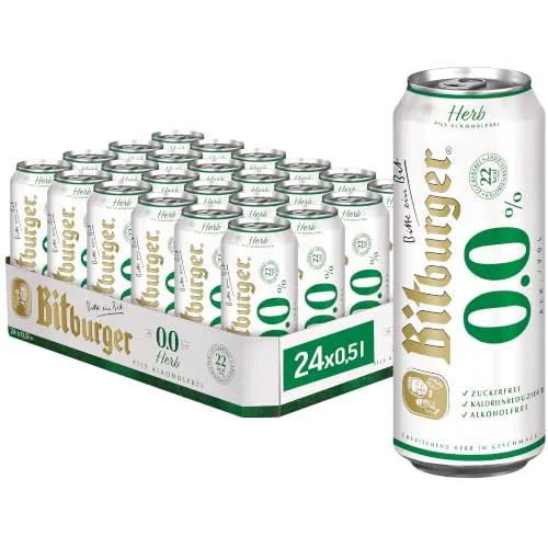 Bitburger 0,0% Herb Pils Alkoholfrei