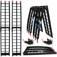 TRUTZHOLM Auffahrrampe klappbar 180 cm - Auffahrrampe für Motorräder und Kleinfahrzeuge, Traglast bis 680 kg, leicht und klappbar für einfachen Transport und Einsatz.