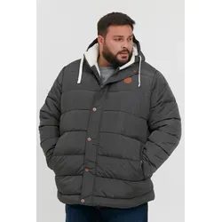 BLEND BHFrederic Herren Winterjacke Big & Tall - Funktionsjacke in Übergröße bis 6XL, warm wattiert mit Teddyfell-Kapuze für optimalen Komfort in der Kälte und praktische Eingrifftaschen.
