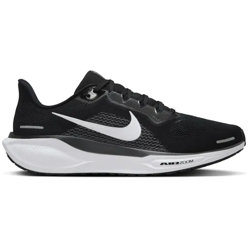 Nike Herren Pegasus 41 schwarz 43.0 - Laufschuhe mit nachhaltigem Design, 20 % recyceltes Material und reaktionsfreudige Dämpfung für optimale Energierückgabe und maximalen Komfort.