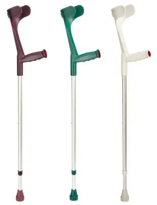 Ossenberg Kunststoff-Leichtmetall-Stütze grau/ eloxal von Ossenberg Vertriebs GmbH