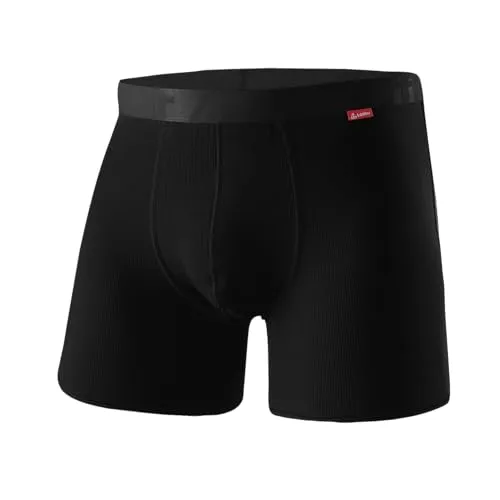 Löffler Boxershorts Transtex Light Herren - Gr. 56 - Herrenunterhosen für Sport und Freizeit, atmungsaktiv mit schnellem Schweißtransport und dauerhaft trockenem Tragekomfort.